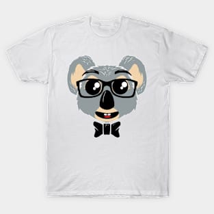 Smart Koala Bear Glasses - Koalafied Teacher Student Gift T-Shirt